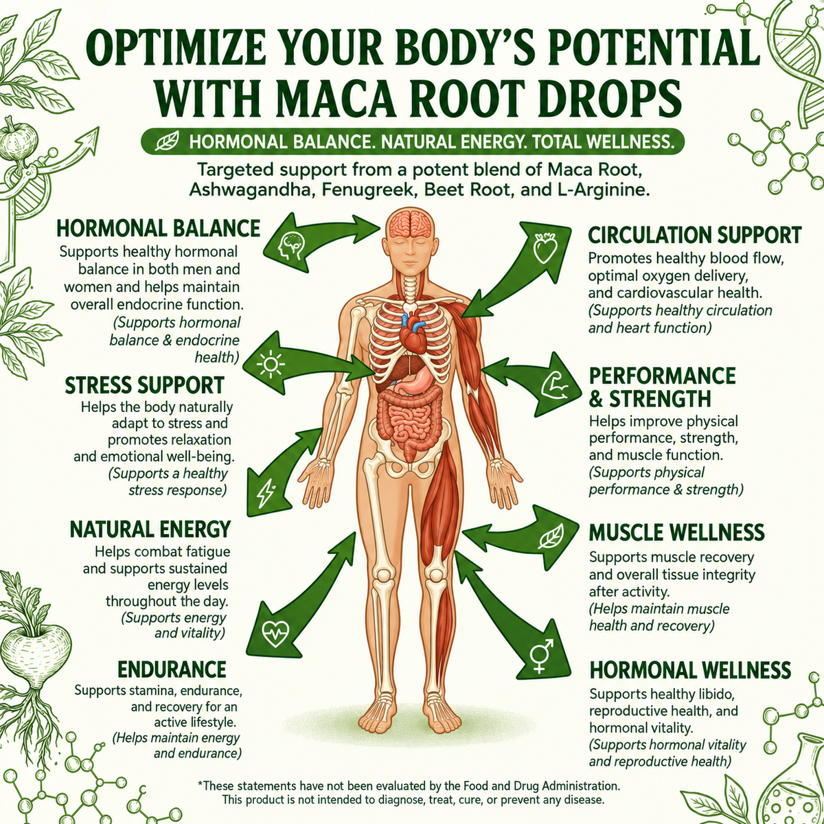 Maca Root - Hormonal Support