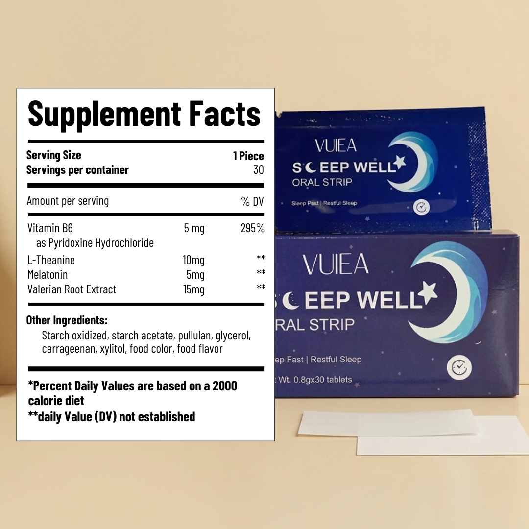 Sleep Well Oral Strip