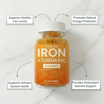 Iron + Turmeric Gummies