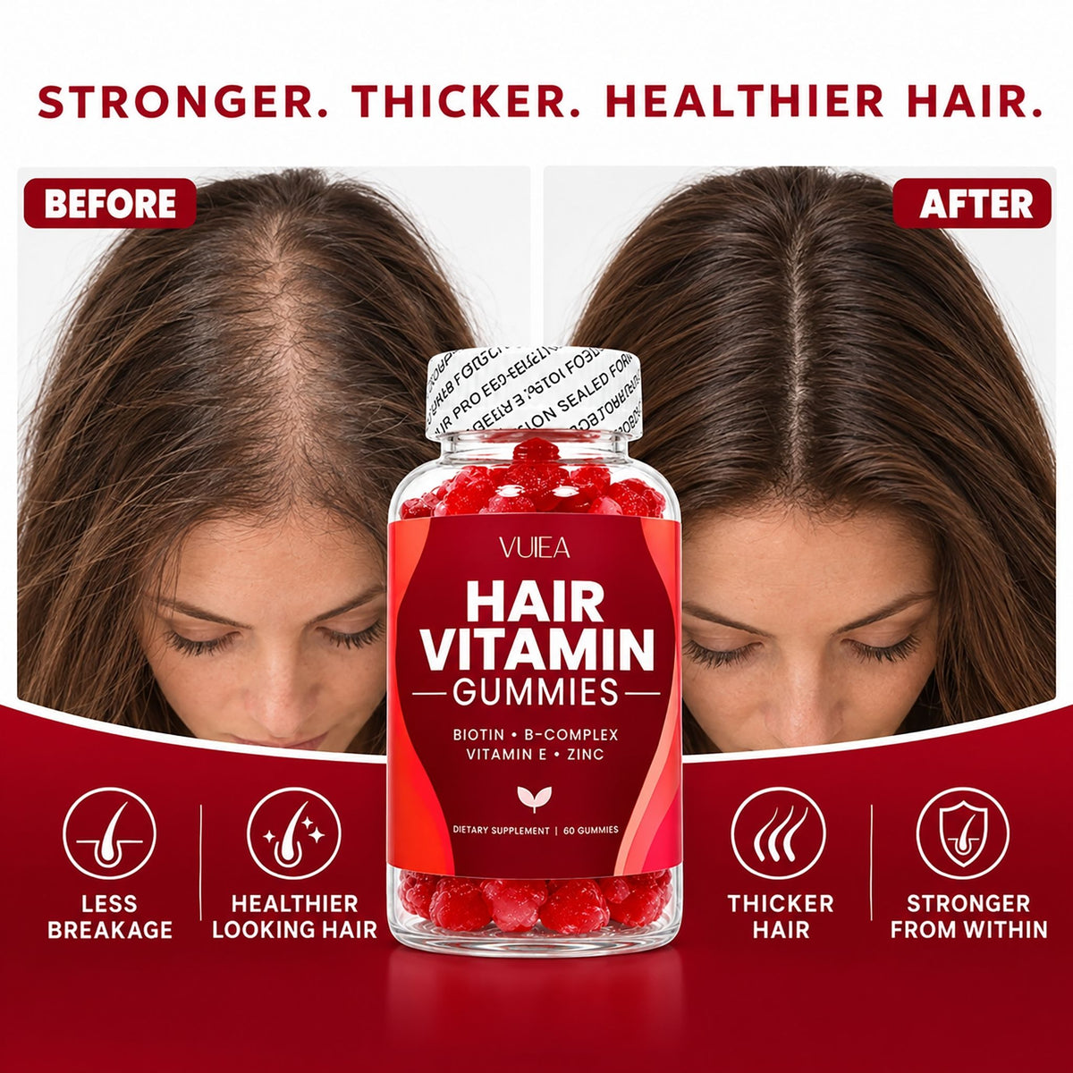 VUIEA Hair Vitamin Gummies