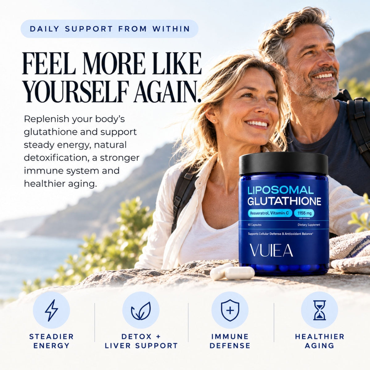 Vuiea Liposomal Glutathione Capsules