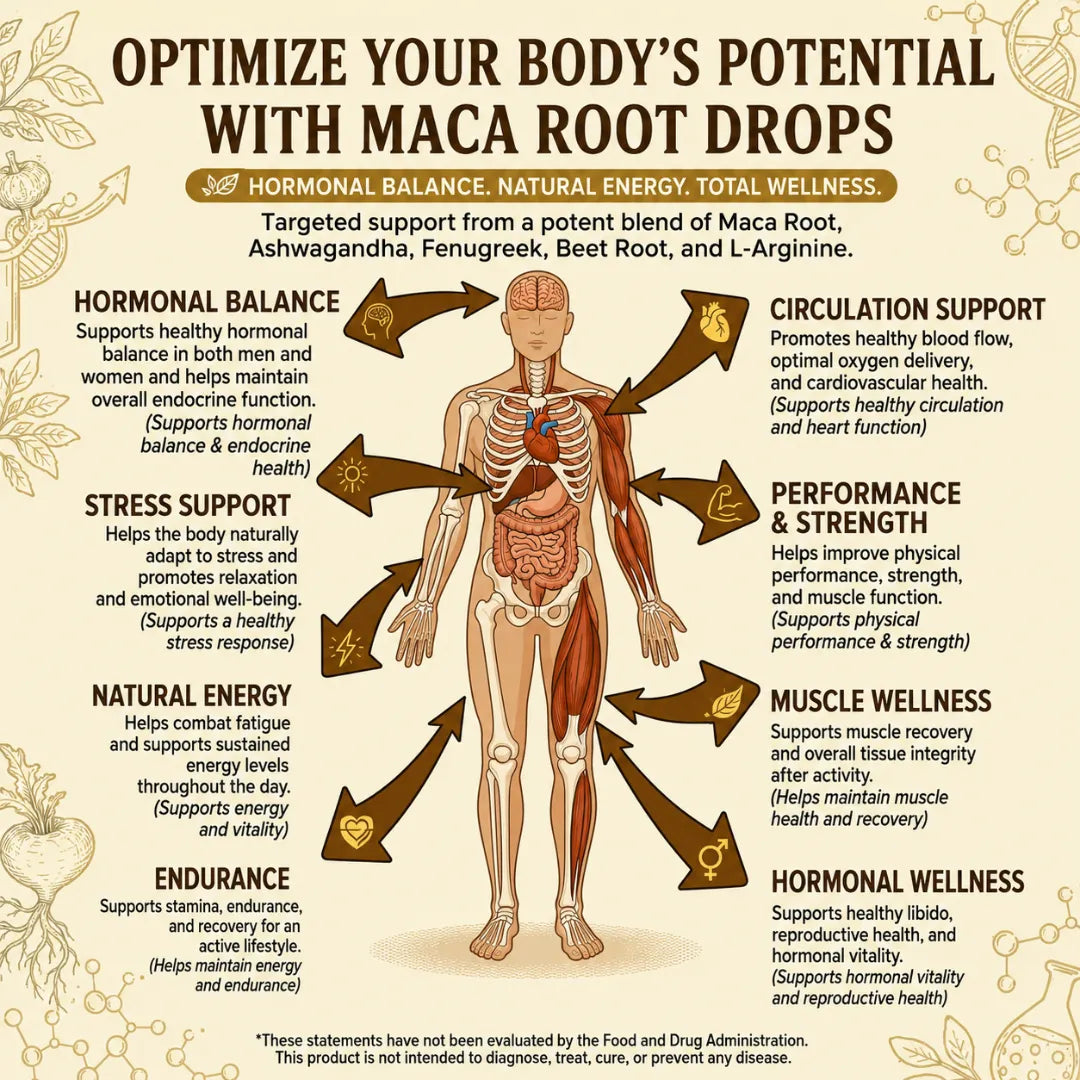 Maca Root - Hormonal Support