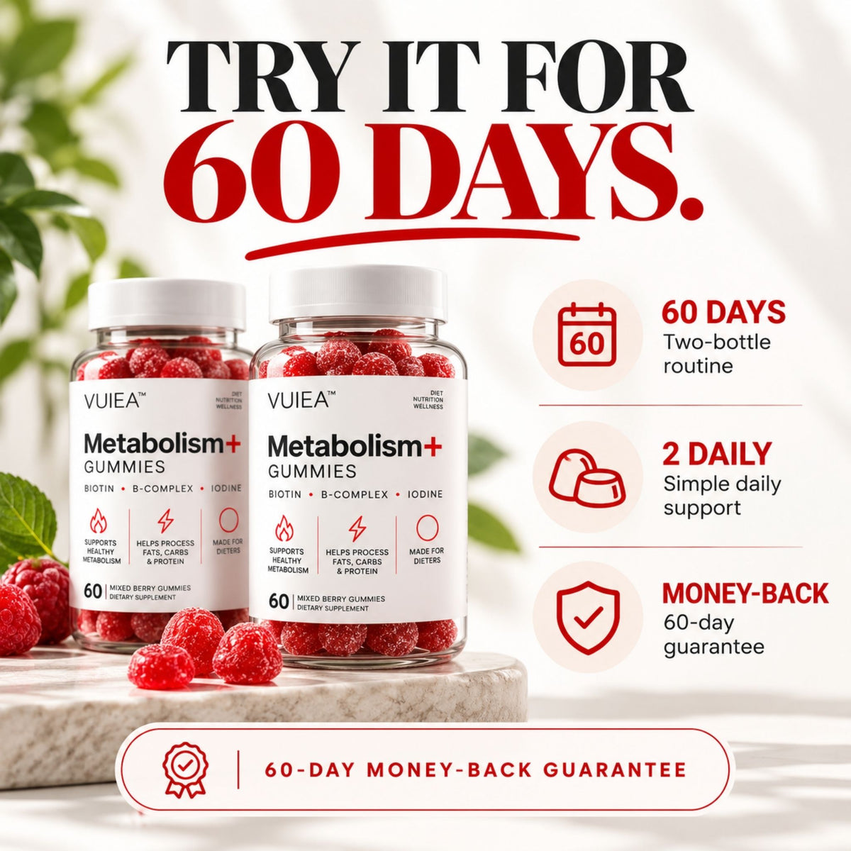 Try Metabolism+ for 60 Days - Risk Free.
