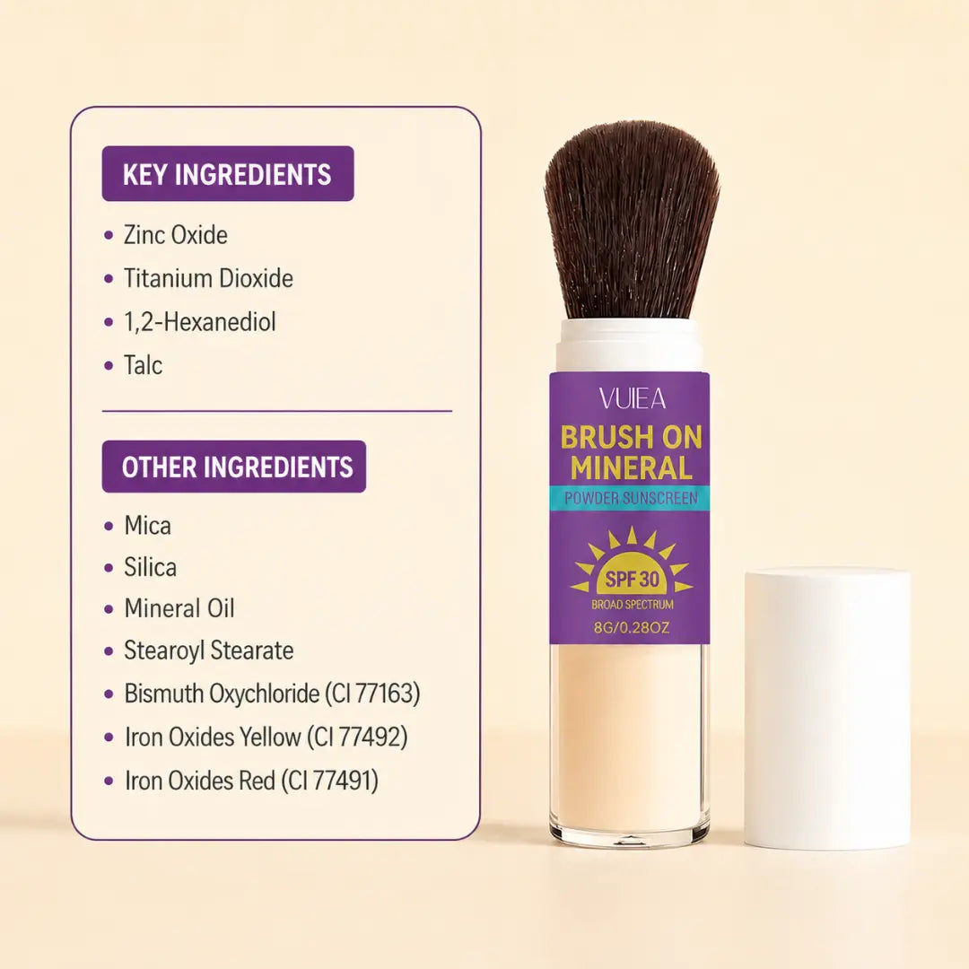 Brush On Mineral Sunscreen