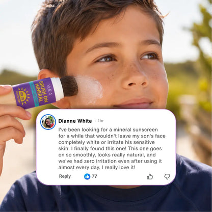 Brush On Mineral Sunscreen