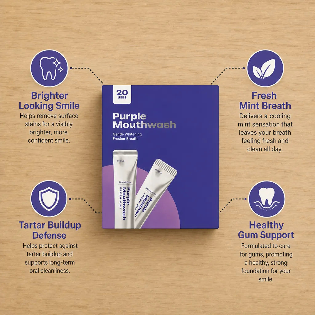 Purple Mouthwash